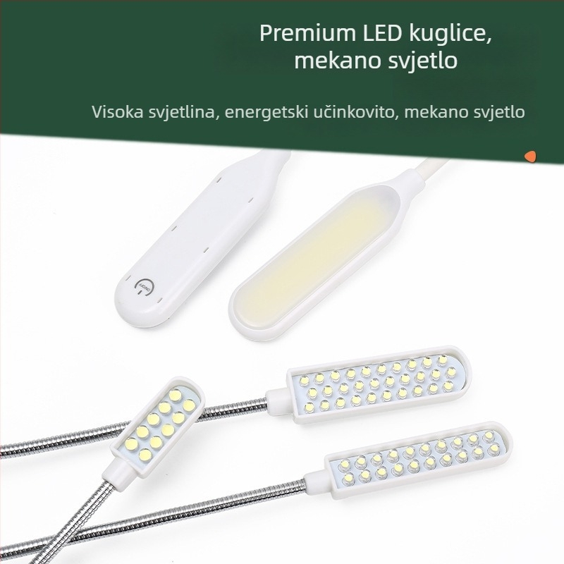 LED radna svjetiljka za šivaći stroj s 30 LED dioda, za stol šivanja, zaštita očiju, JP/Jinping jp664