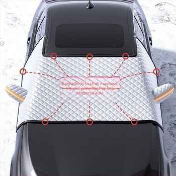 Polovična navlaka za automobil – Materijal: Tkanina; Zimska zaštita; Zaštita od prašine; Težina: 865 g; Prilagodba: Da