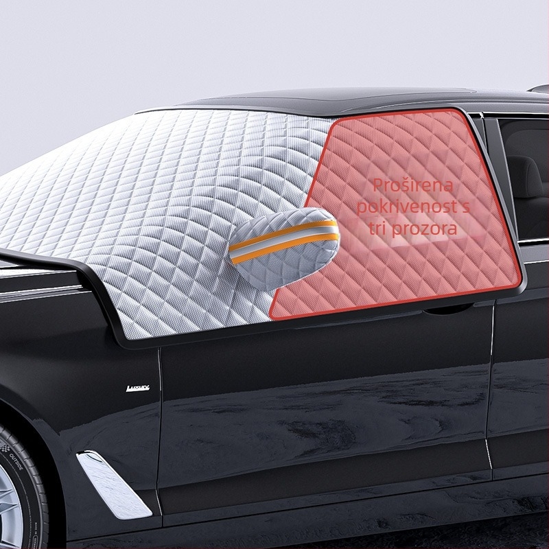 Polovična navlaka za automobil – Materijal: Tkanina; Zimska zaštita; Zaštita od prašine; Težina: 865 g; Prilagodba: Da