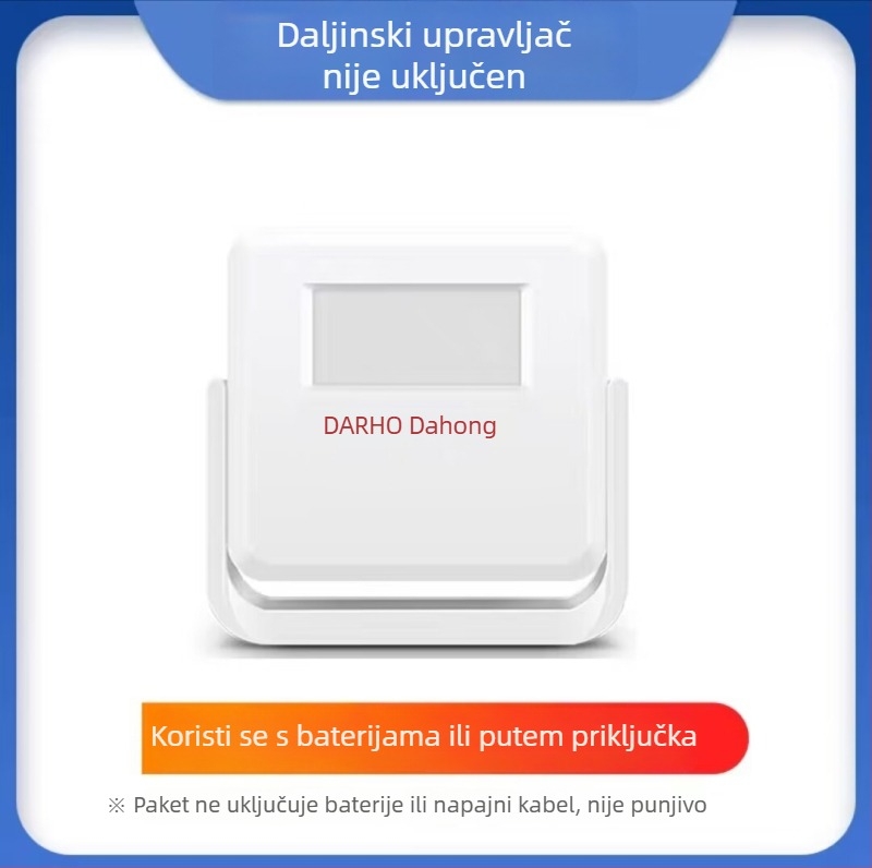 Indukcijsko zvono za vrata, model DH-AI, baterijsko napajanje, 4.5V, različiti tonovi zvona, pogodno za kuće i trgovine