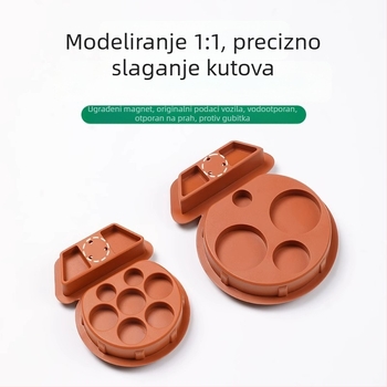Silikonski magnetni poklopac za port za punjenje – vodootporan i zaštita od prašine za AITO M9/M8, auto dodaci