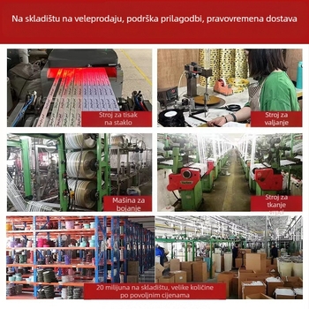 Poliester satin traka s točkicama za DIY dodatke za kosu — Postcard