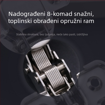 304 hidraulična šarka od nehrđajućeg čelika za ormariće — modeli S1.0/S1.2, tip: običan debeli šark, materijal: 304 nehrđajući čelik, površina: fino poliranje, stil: moderni minimalizam