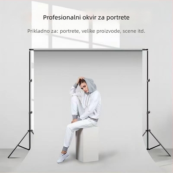 TS željezni pozadinski stalak za fotografiju proizvoda, težina 2,5 kg