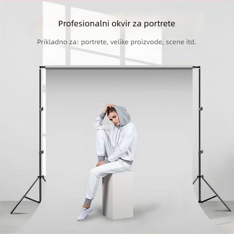 TS željezni pozadinski stalak za fotografiju proizvoda, težina 2,5 kg