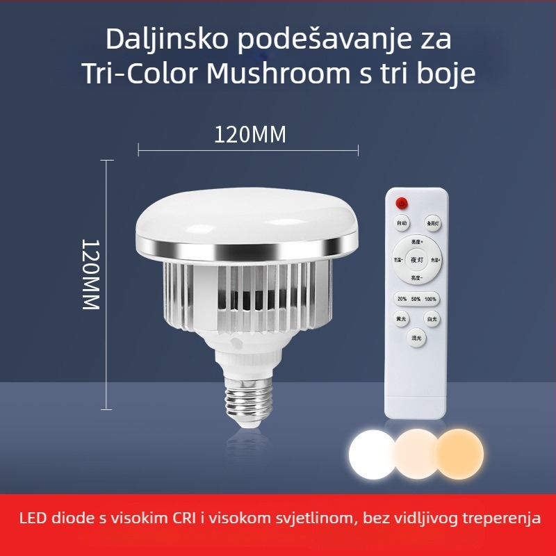 Profesionalno fotografijsko osvjetljenje za livestream s E27 utičnicom, 85–150W, 220V, 2700K–6500K, prilagodljiva jačina svjetla