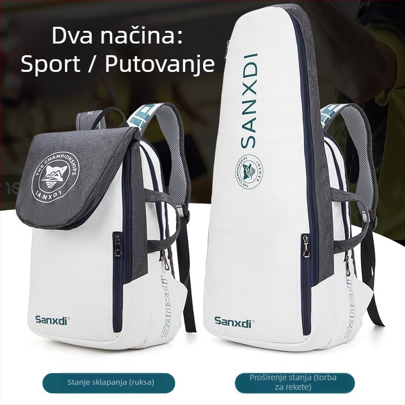 Torba za tenis i badminton, 3-dijelni set, unisex, Oxford tkanina, SANXDI