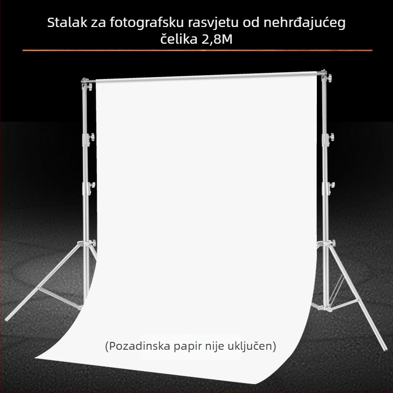 Pozadinska nosač za fotografiju – nehrđajući čelik, Model: nehrđajući čelik gantry, Težina 8 kg, Namijenjeno za fotografiju