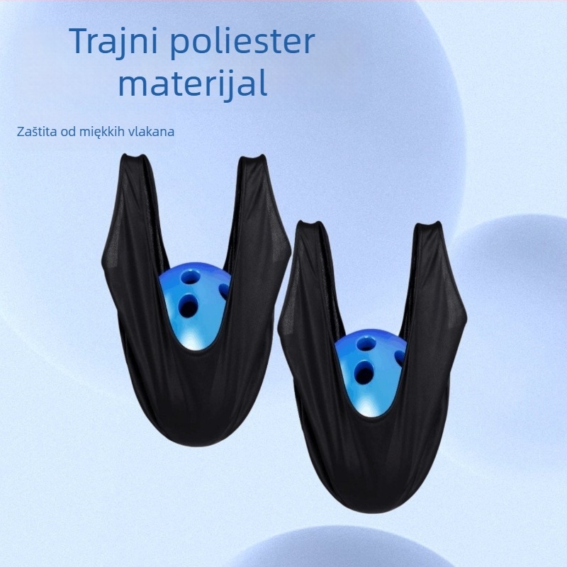 Sklopiva torba za bowling, 2-u-1 čišćenje i poliranje, poliester