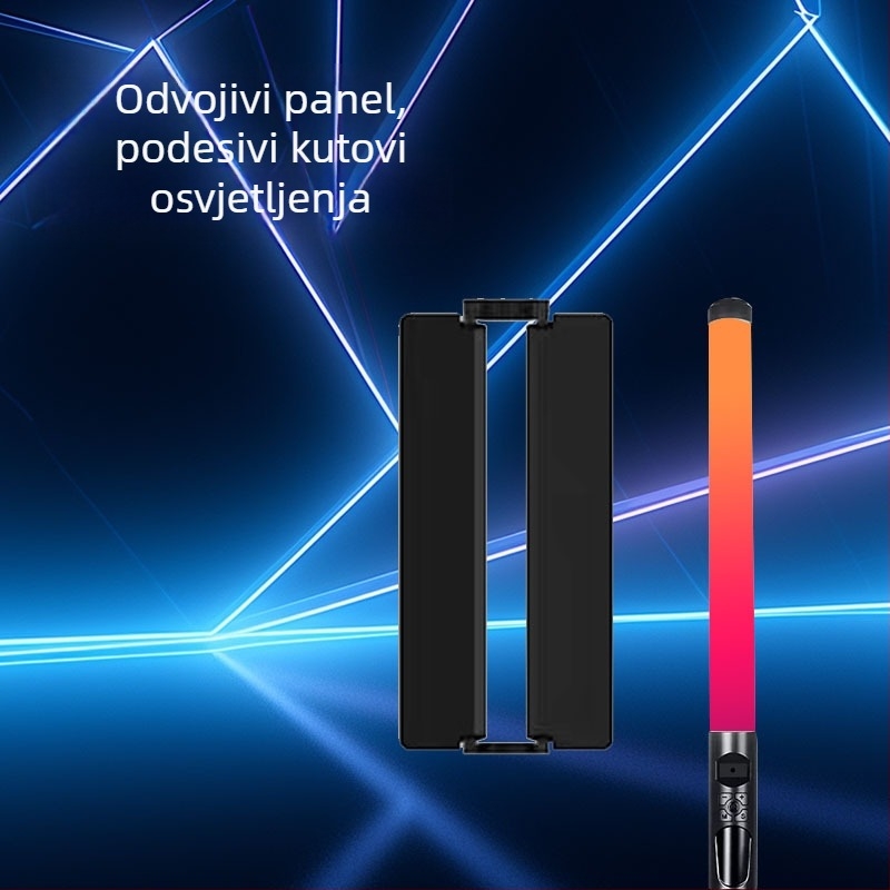 HM-BD Prijenosno svjetlo za fotografiju za vanjske snimke, LED 10W, napajanje putem Type-C