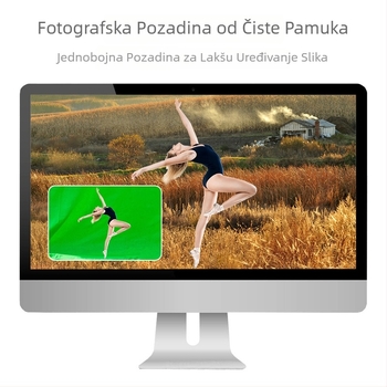 Pamučna pozadina za fotografiranje odjeće, mat, težina 2, Marka: Druga