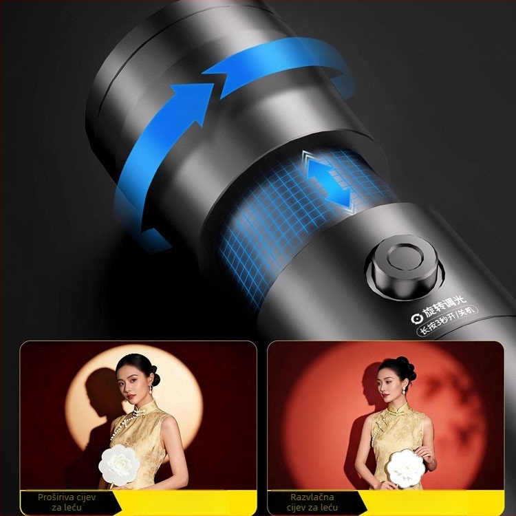 Mini osvjetljenje za livestream Yu guang, 10W, Type-C 5V-2A, 5500–5600K, prenosno LED osvjetljenje