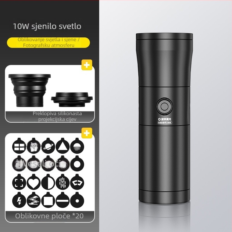 Mini osvjetljenje za livestream Yu guang, 10W, Type-C 5V-2A, 5500–5600K, prenosno LED osvjetljenje