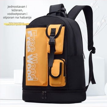 Unisex torba za sport s loptama – 20–35L, Oxford tkanina, vodootporna, otporna na habanje, proširiva, pogodna za 12-inčni prijenosnik