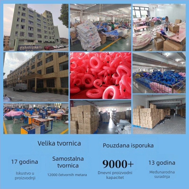 Dječji plivački prsten, crtani uzorak, ekološki PVC, debljina 0.22 mm, stil spašavajućeg prstena
