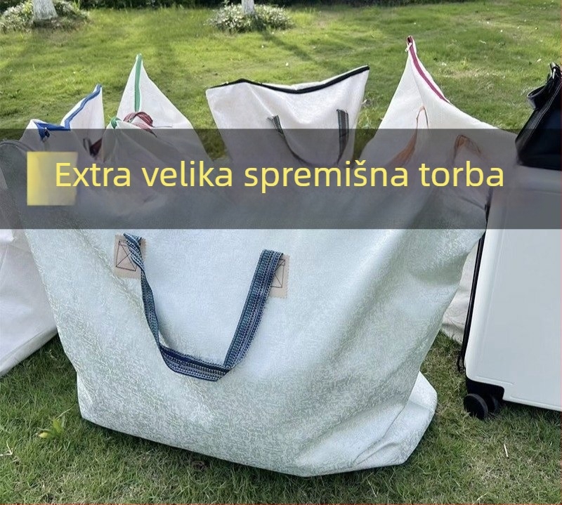 Torba za pohranu deke i odjeće – otporna na prašinu, ručno nošenje, kapacitet 0-5L, jednostavan moderan dizajn, za preseljenje i putovanja