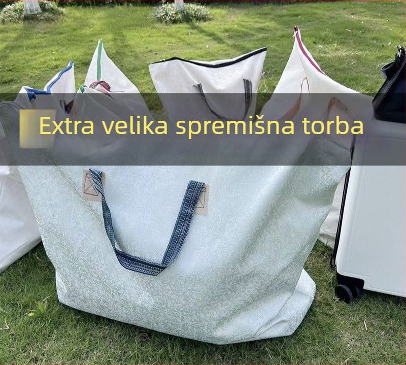 Torba za pohranu deke i odjeće – otporna na prašinu, ručno nošenje, kapacitet 0-5L, jednostavan moderan dizajn, za preseljenje i putovanja