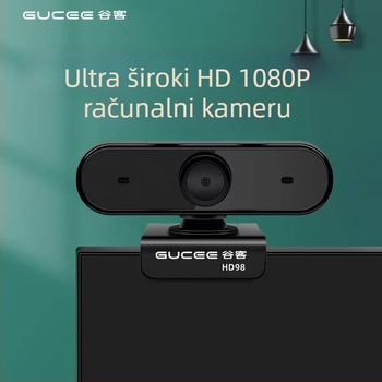 HD web kamera sa ugrađenim mikrofonom, 8 MP senzor, 640x480 rezolucija, 30 FPS, USB bez drivera