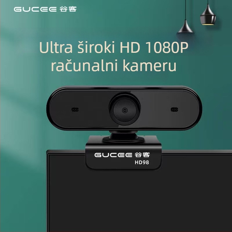 HD web kamera sa ugrađenim mikrofonom, 8 MP senzor, 640x480 rezolucija, 30 FPS, USB bez drivera
