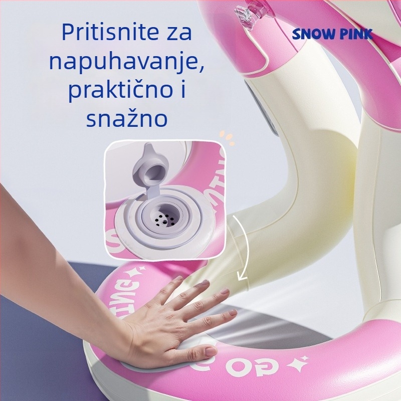 Dječji plivački prsten, ekološki PVC, otisnut uzorak