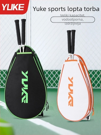 Torba za badminton preko ramena – unisex, poliesterska, Yuke, proljeće 2025, sportska torba