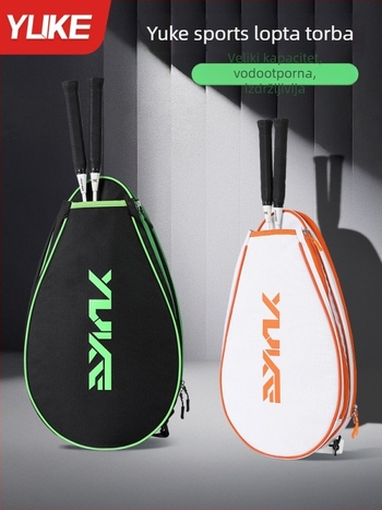 Torba za badminton preko ramena – unisex, poliesterska, Yuke, proljeće 2025, sportska torba