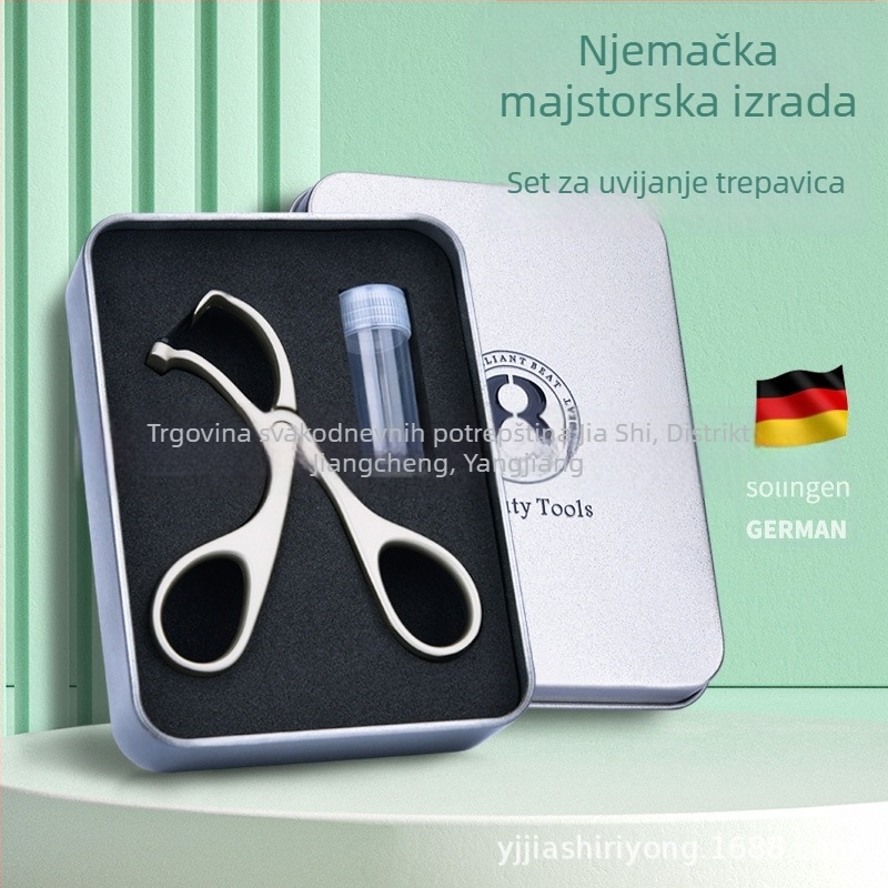 Meijia Cat uvijač za trepavice – potpuno metalna konstrukcija, djelomičan dizajn, ručno, podrijetlo Yangjiang