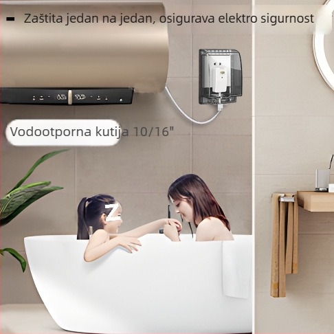 Priključak s zaštitom od curenja za vodeni grijač - 10A