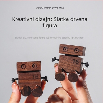 Automobilski miris s drvenim čovjekom koji trese noge, klips za otvor zraka, miris Mineral Wood i Osmanthus, zapremina 10–20 ml, isparavanje više od 90 dana
