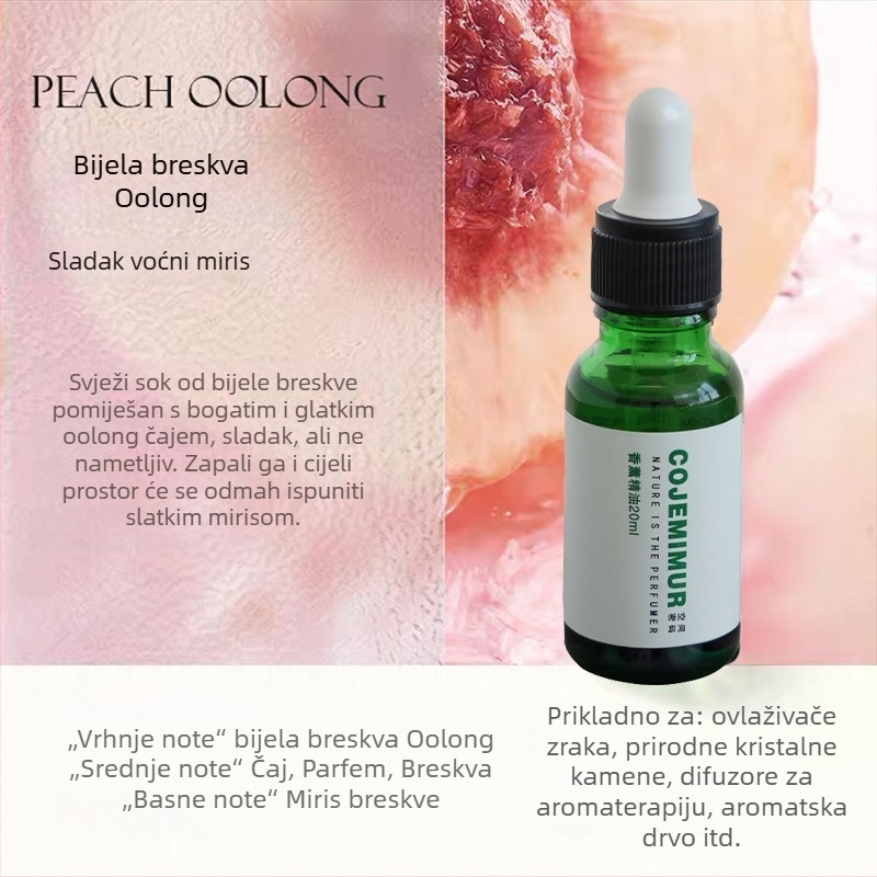 Automobilski miris s drvenim čovjekom koji trese noge, klips za otvor zraka, miris Mineral Wood i Osmanthus, zapremina 10–20 ml, isparavanje više od 90 dana