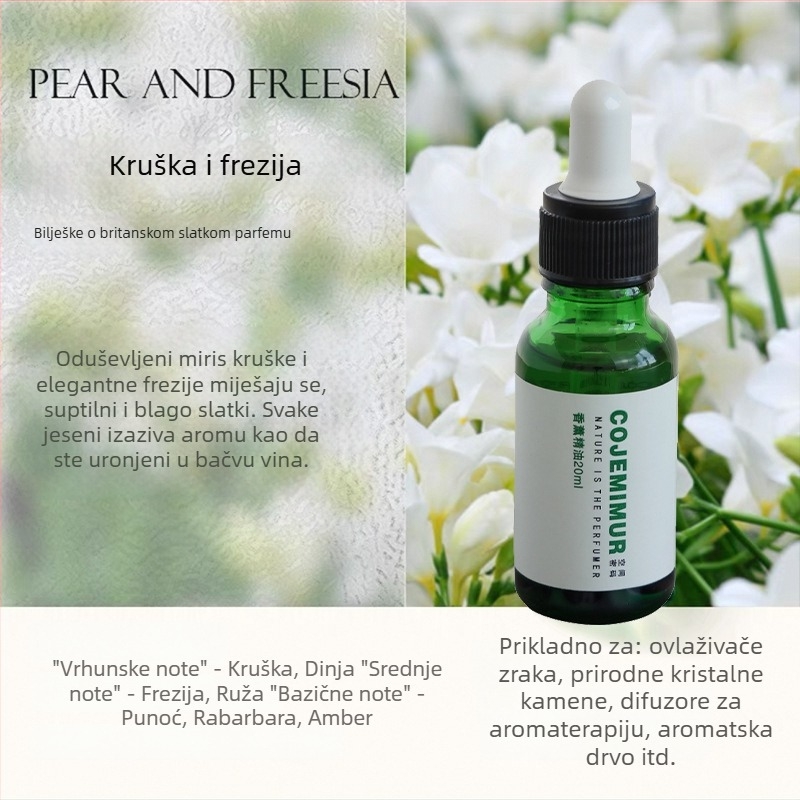 Automobilski miris s drvenim čovjekom koji trese noge, klips za otvor zraka, miris Mineral Wood i Osmanthus, zapremina 10–20 ml, isparavanje više od 90 dana