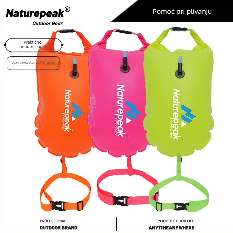 Napuk Vanjska PVC vodootporna plutajuća torba za plivanje i ronjenje – visoki kapacitet, unisex za odrasle