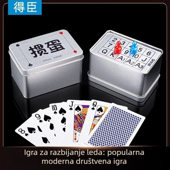 Egg-Breaking Kutija za pohranu i bodovanje — dvostruka namjena kutije za karte, vodootporna i otporna na prašinu