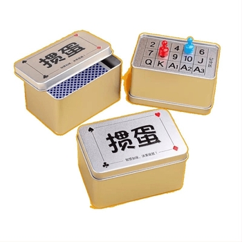 Egg-Breaking Kutija za pohranu i bodovanje — dvostruka namjena kutije za karte, vodootporna i otporna na prašinu