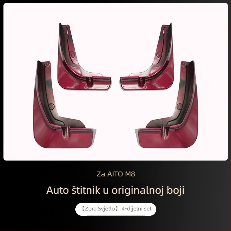 Control ze ABS plastični blatnik za Wenjie M8 – prednji blatnik za kotač, kompatibilan s Ask the World M8