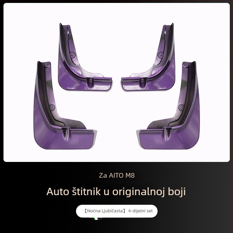 Control ze ABS plastični blatnik za Wenjie M8 – prednji blatnik za kotač, kompatibilan s Ask the World M8