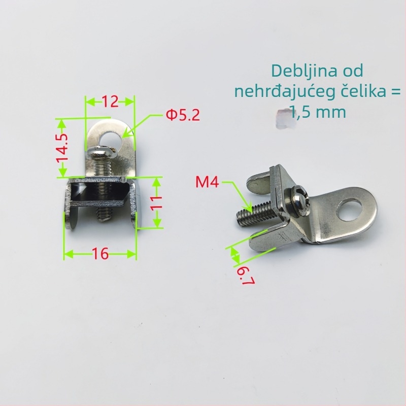 Integrirani stropni panel s mrežom ćelijske strukture za kućicu zavjesa: pribor za vodilicu, legirani ležajni kolut, poklop utora i završna zaključna glava.