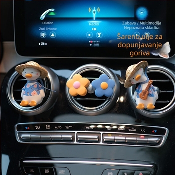 Automobilski parfumer za zračni otvor – čvrsti miris, cvjetna aroma, uklanjanje formaldehida, vrijeme isparavanja 1-15 dana