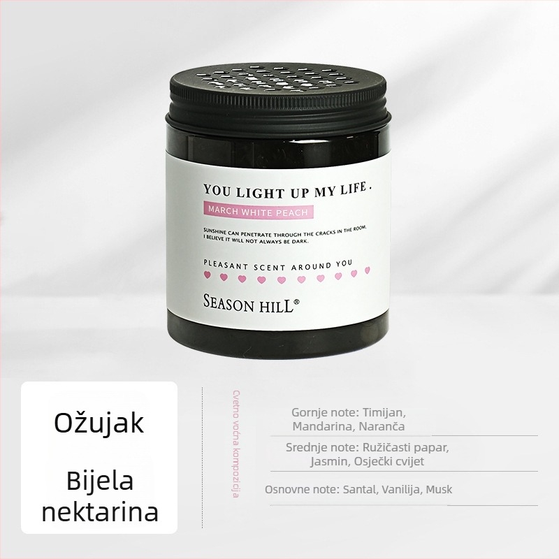 Turadze čvrsti balzam za aromatiziranje unutarnjosti automobila, unisex, dugotrajan miris, visokog kvaliteta