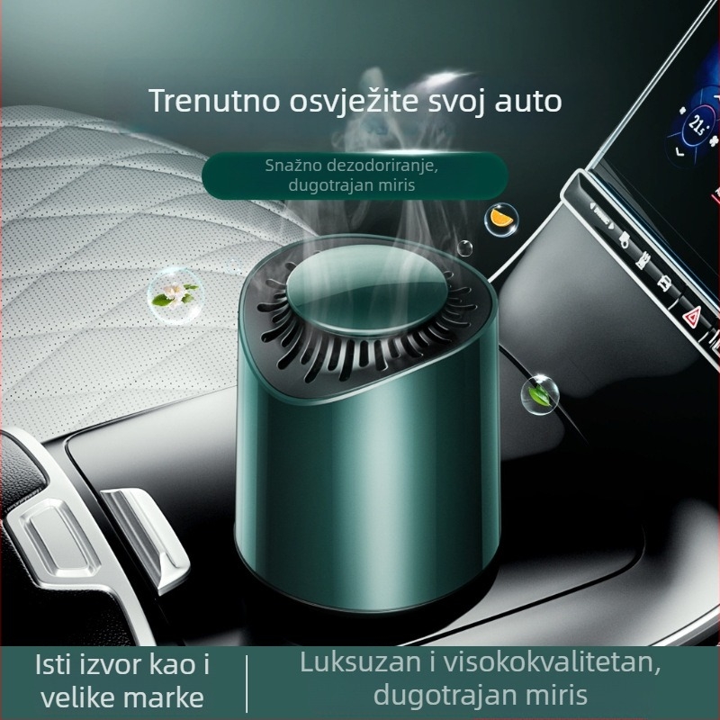 Auto aromaterapija čvrsti balzam, ukras automobila, Gardenia miris, 50–100 ml, plastični držač, rok trajanja 3 godine.