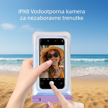 Vodootporna torbica za telefon YF-120 – PVC, pluta, kapacitet 50, vanjska vodna torba