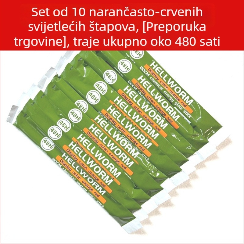 Potapljačko osvjetljenje - taktički fluorescentski štapić, ultra jasan znak za spašavanje na otvorenom (Podrijetlo: Kina; Značka: Drugo; Bez prilagođavanja)