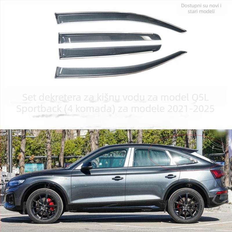 Linlie PU zaštita prozora od kiše za Audi Q5/Q5L/E-Tron/Coupe Sportback