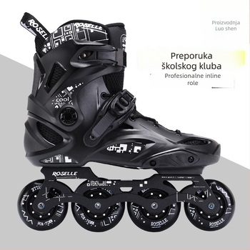 Role skates ROSELLE/Lo, jednoskolarni dizajn, PU kotači, unisex