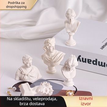 Smola портретna statua za izlaganje nakita, mini skulptura za fotografiranje proizvoda (materijal: smola; izvor: Spot; tip: pozadinski platno)