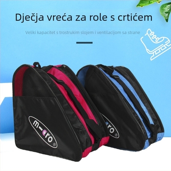 Le Move torba za rolerice, trokutični dizajn, proširiva, prozračna, vanjski PU + mreža
