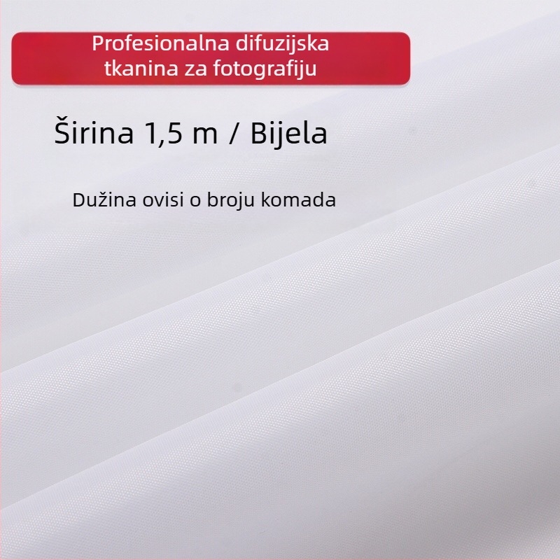 Fotografska pozadina od poliestera – difuzni materijal za studijsko osvjetljenje