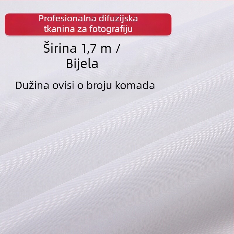 Fotografska pozadina od poliestera – difuzni materijal za studijsko osvjetljenje