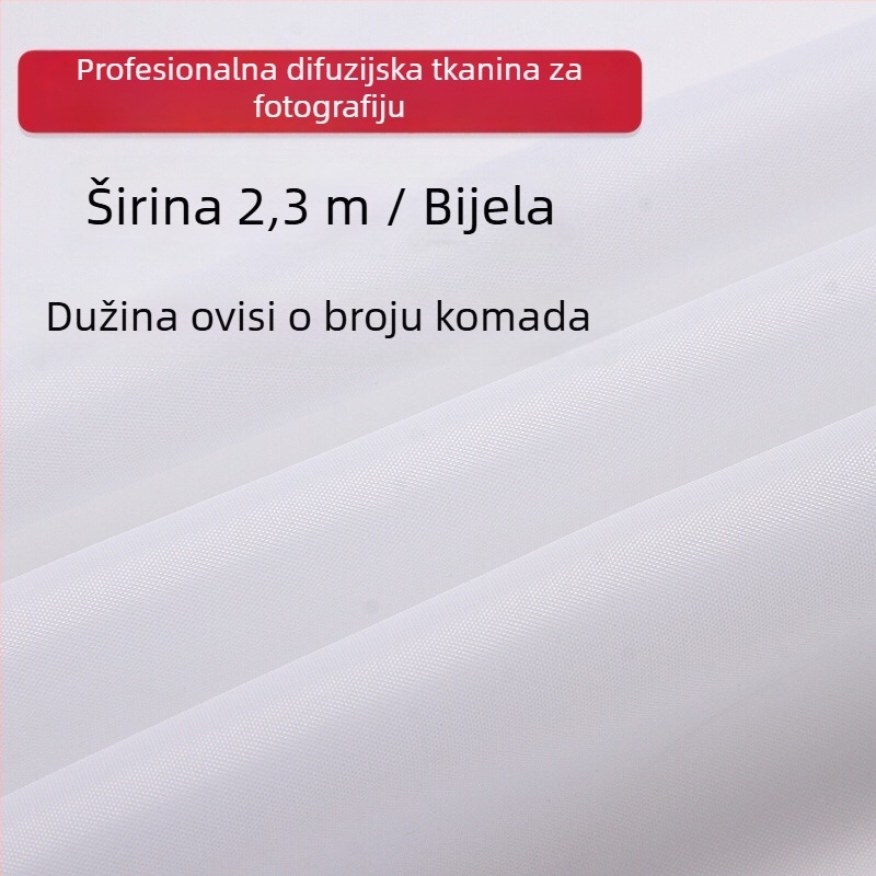 Fotografska pozadina od poliestera – difuzni materijal za studijsko osvjetljenje