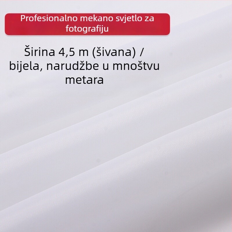 Fotografska pozadina od poliestera – difuzni materijal za studijsko osvjetljenje